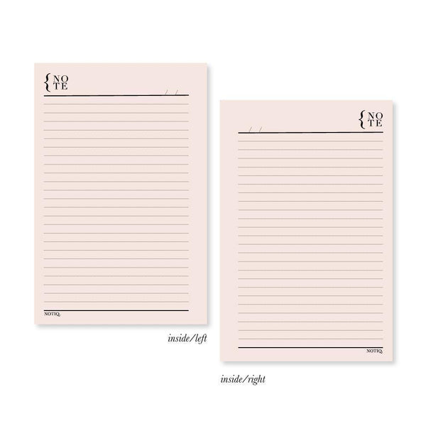 A6 Minimal Planner Printed Personal Size/A6 Daily Inserts| Filofax Personal  Inserts | A6 Insert | LV MM Agenda Refill Agenda Inserts | A6