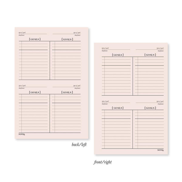 Dot Grid Planner Inserts, Bullet Journaling Notebook Refills