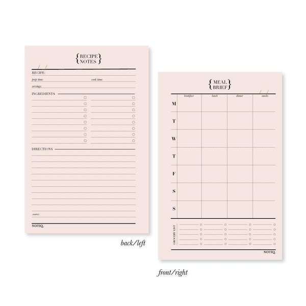 Planner Inserts - To Do List Bulk Planner Inserts & Refill – NOTIQ