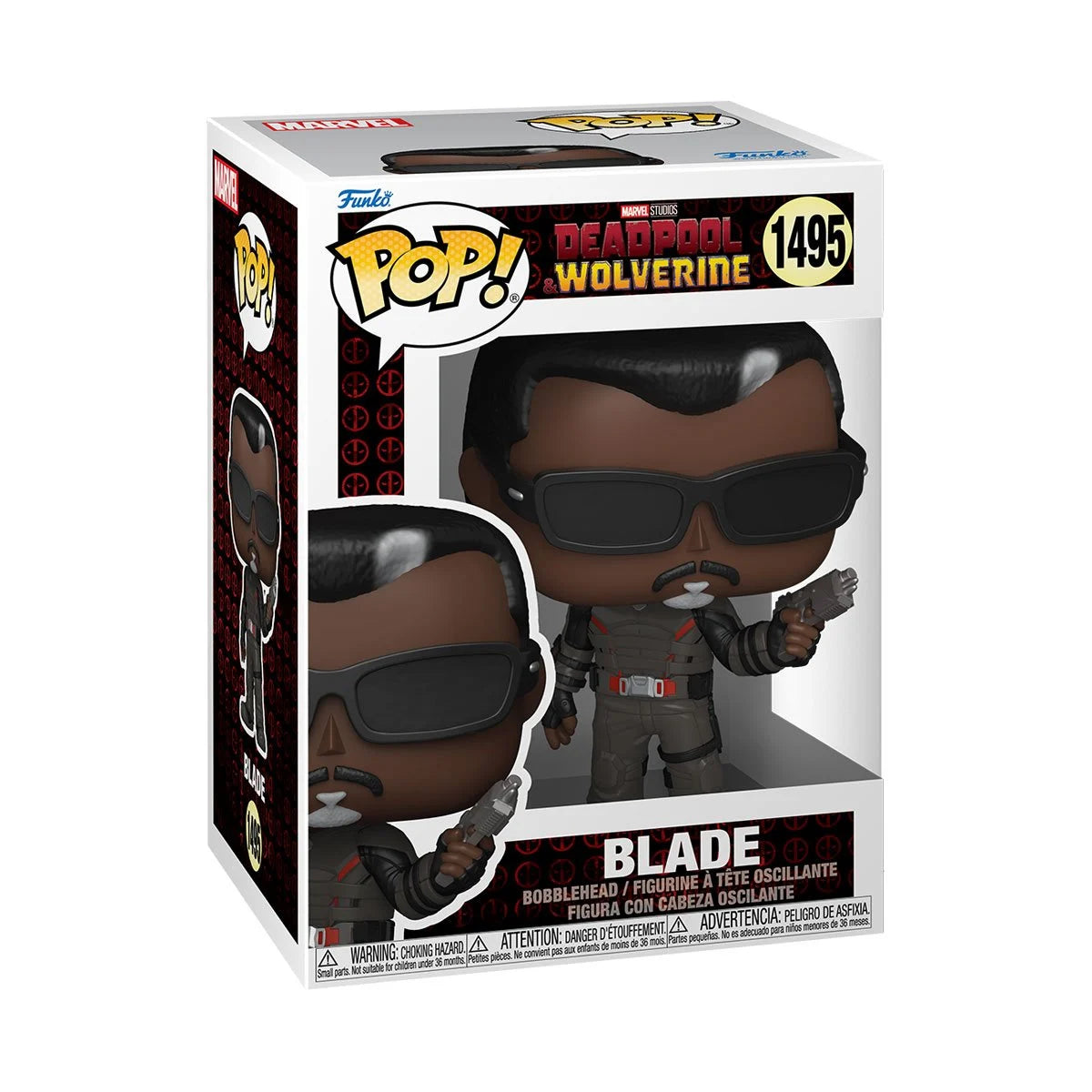Funko - Blade #1495 - Deadpool & Wolverine Movie Wave