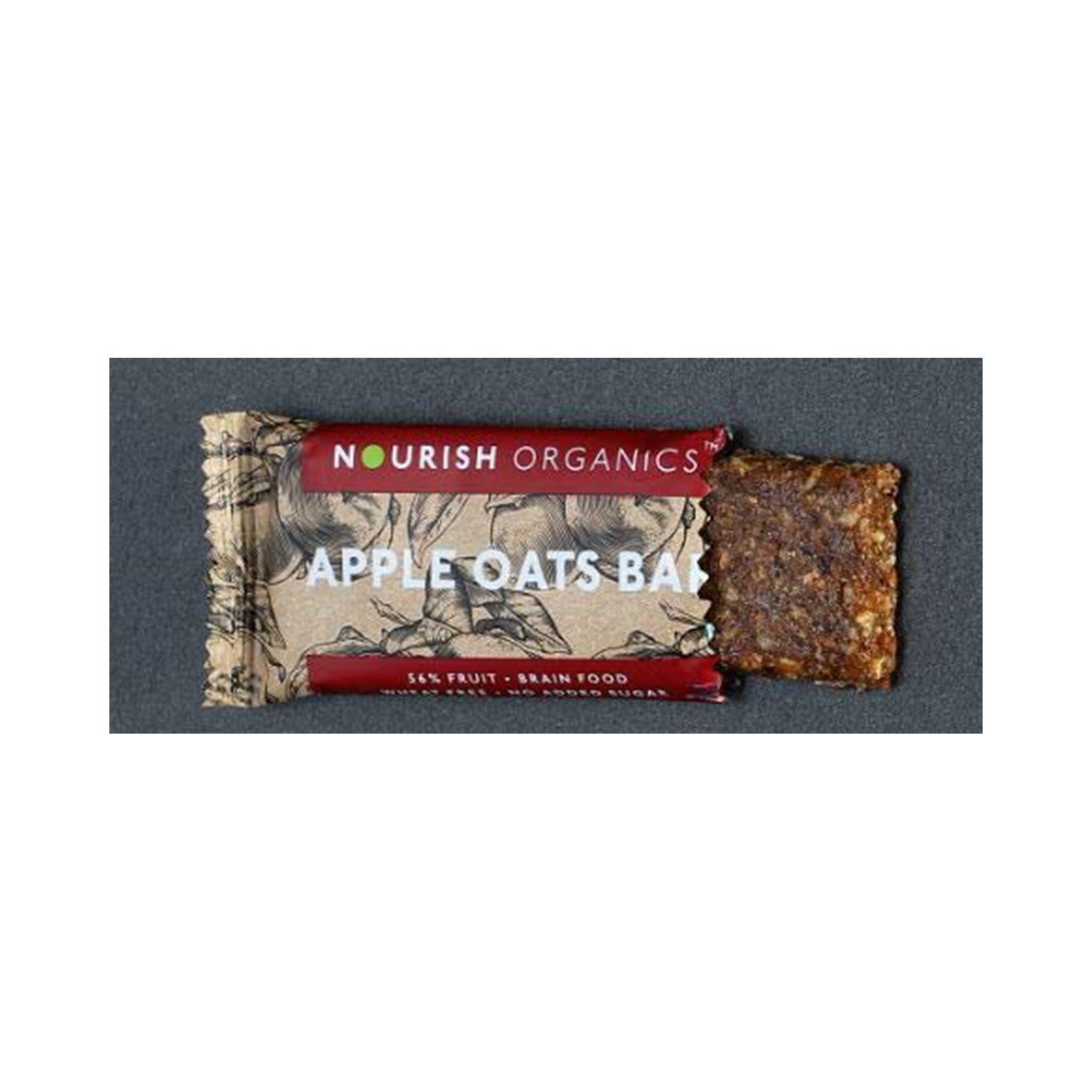 Nourish Organics Apple Oats Bar - 30 gm (Pack of 6)