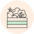 Pure ingredients icon