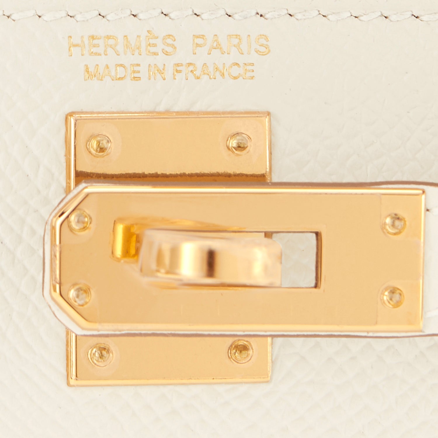 HERMÈS-Hermes Mini Kelly II Etoupe ghw