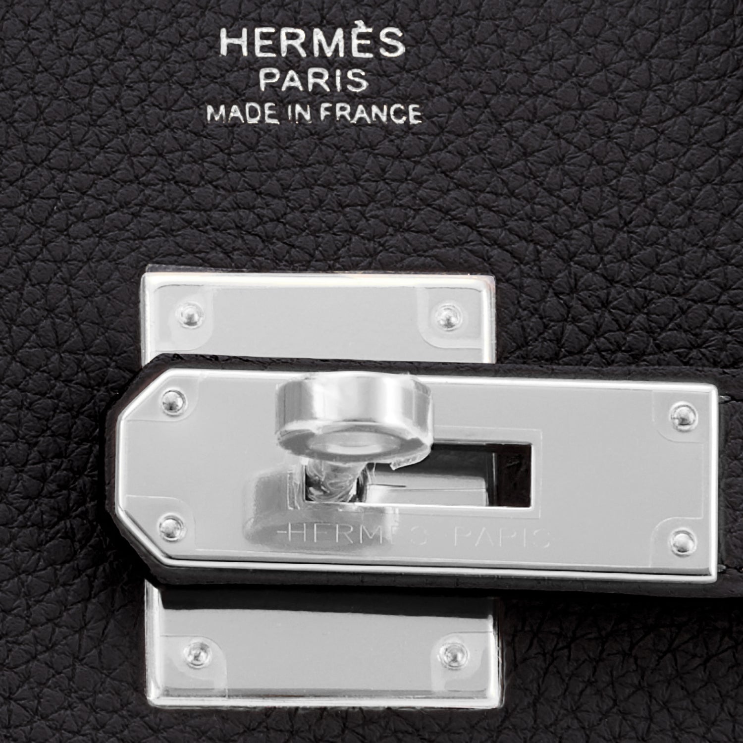 Hermès 25cm Birkin Gris Tourterelle Togo Palladium Hardware
