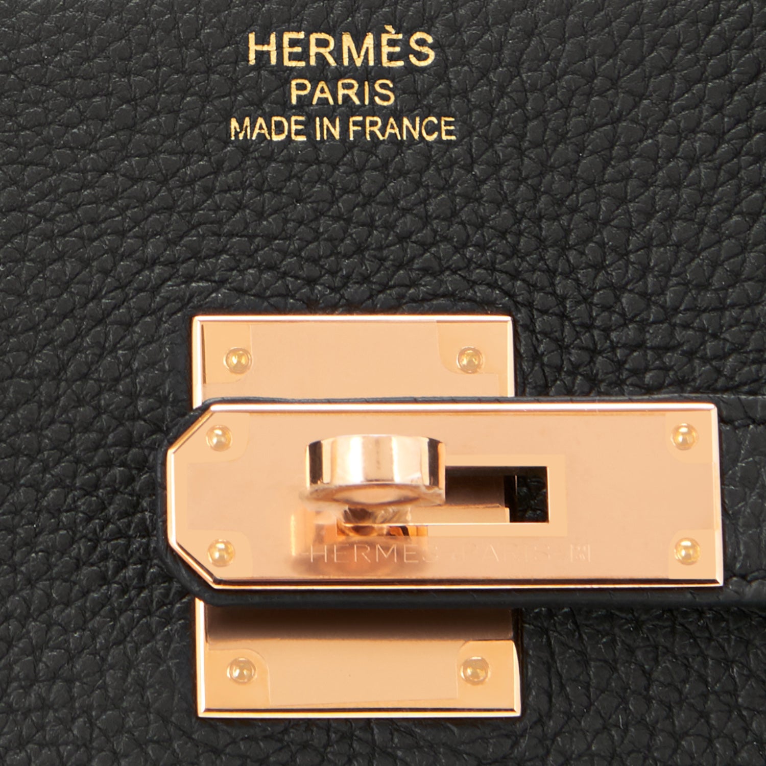 Hermes Black Birkin 35cm Rose Gold Hardware - Chicjoy