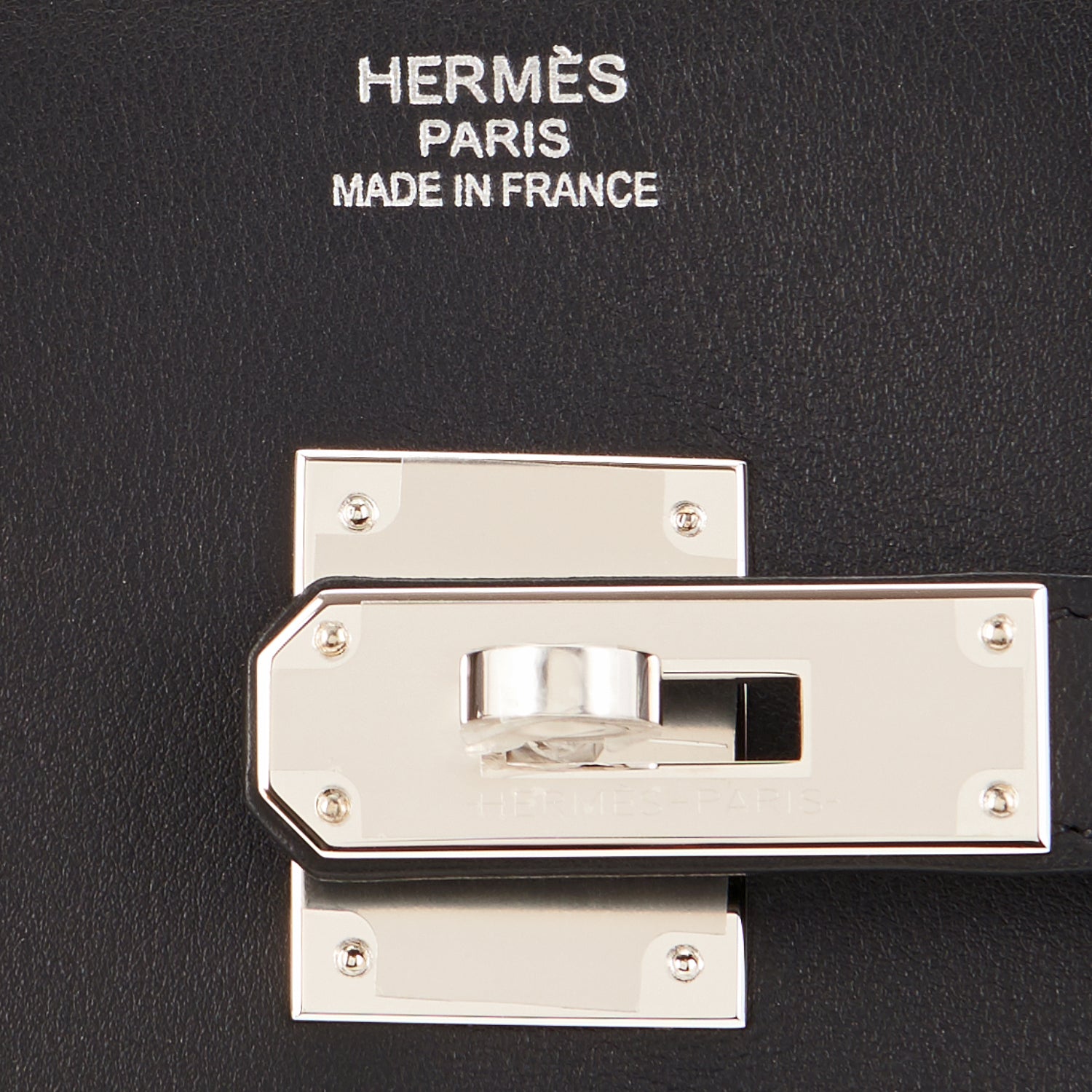 Hermes Black Swift Leather Criss Cross Ecru Graphite Toile 35cm Birkin -  Chicjoy