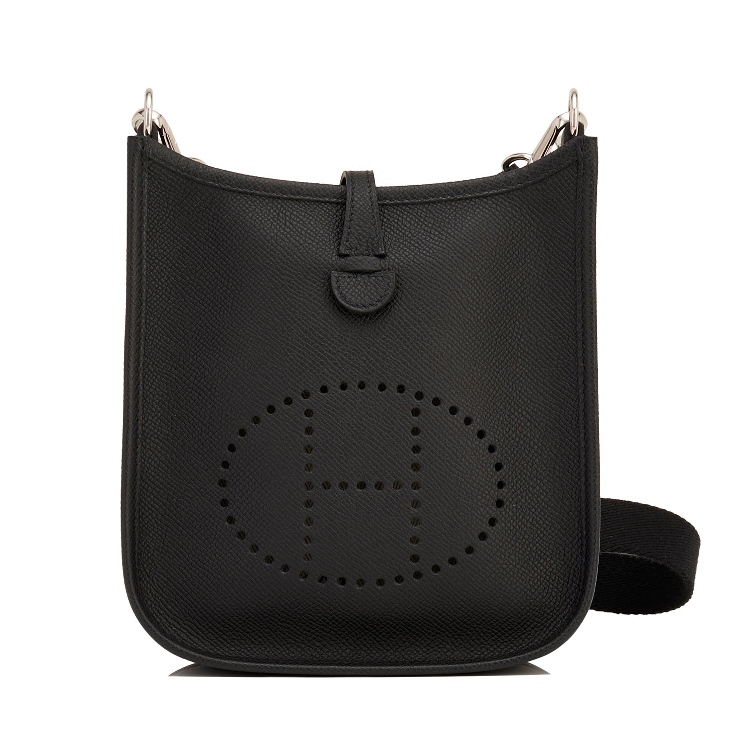 hermes black crossbody bag