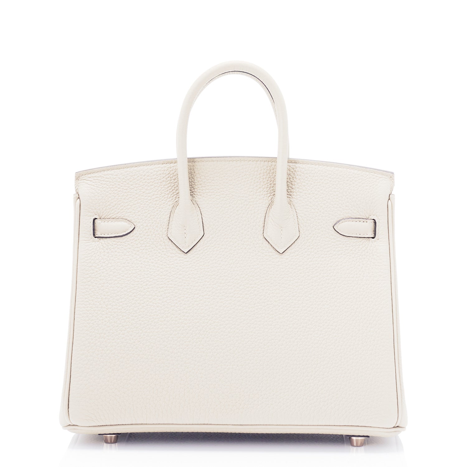 Hermes Birkin Sellier Bag 25cm Craie Off White Epsom Gold Hardware