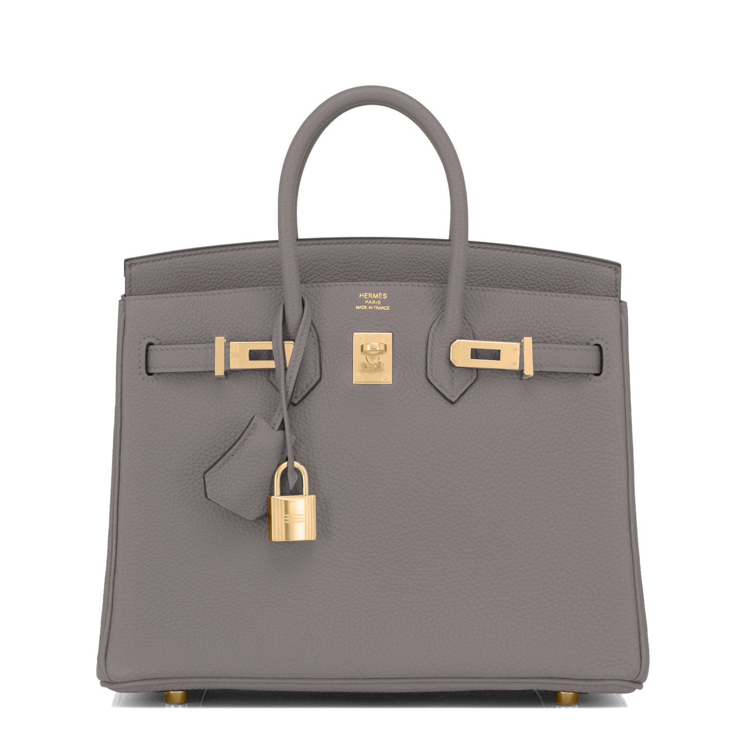 Hermès, Gris Perle Swift Birkin with Gold Hardware