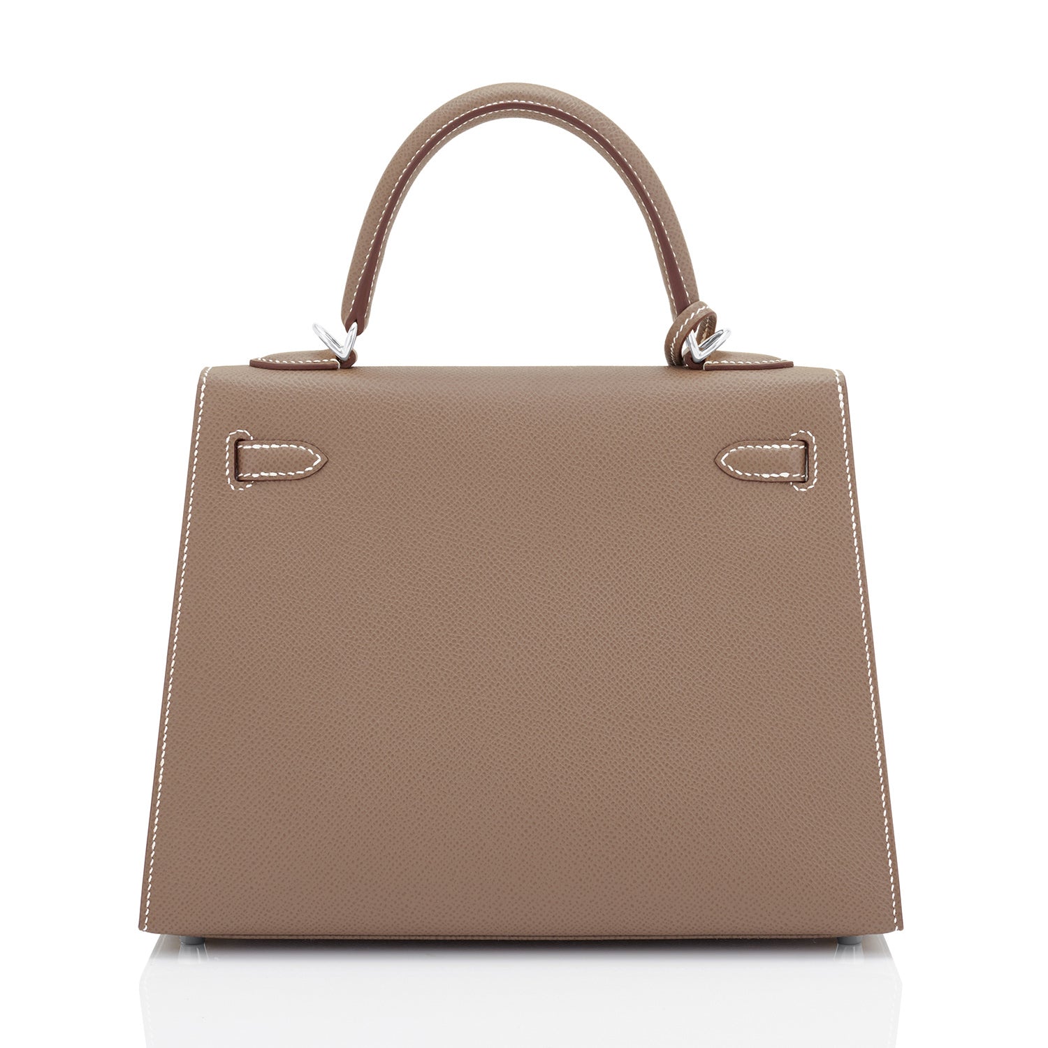 Hermes Kelly 25 Sellier Bag Craie Epsom Leather with Gold Hardware –  Mightychic