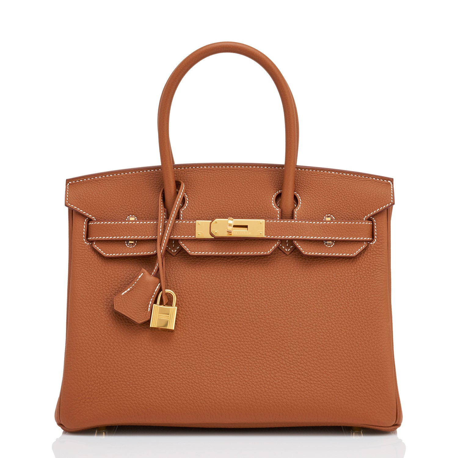 Hermès Green Cricket Epsom 30 cm Birkin with Gold Hardware