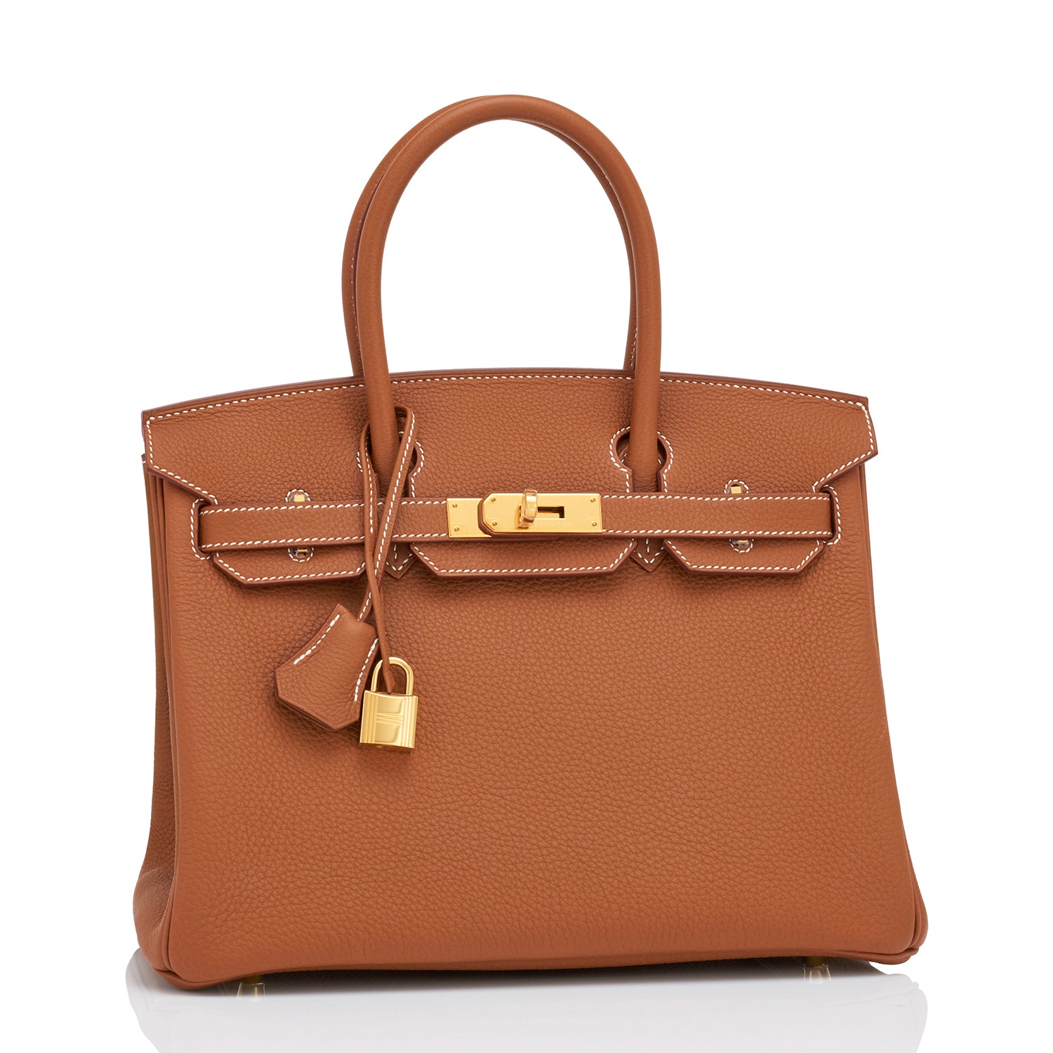 Hermes Gris Perle Birkin 25cm Swift Gold Hardware - Chicjoy