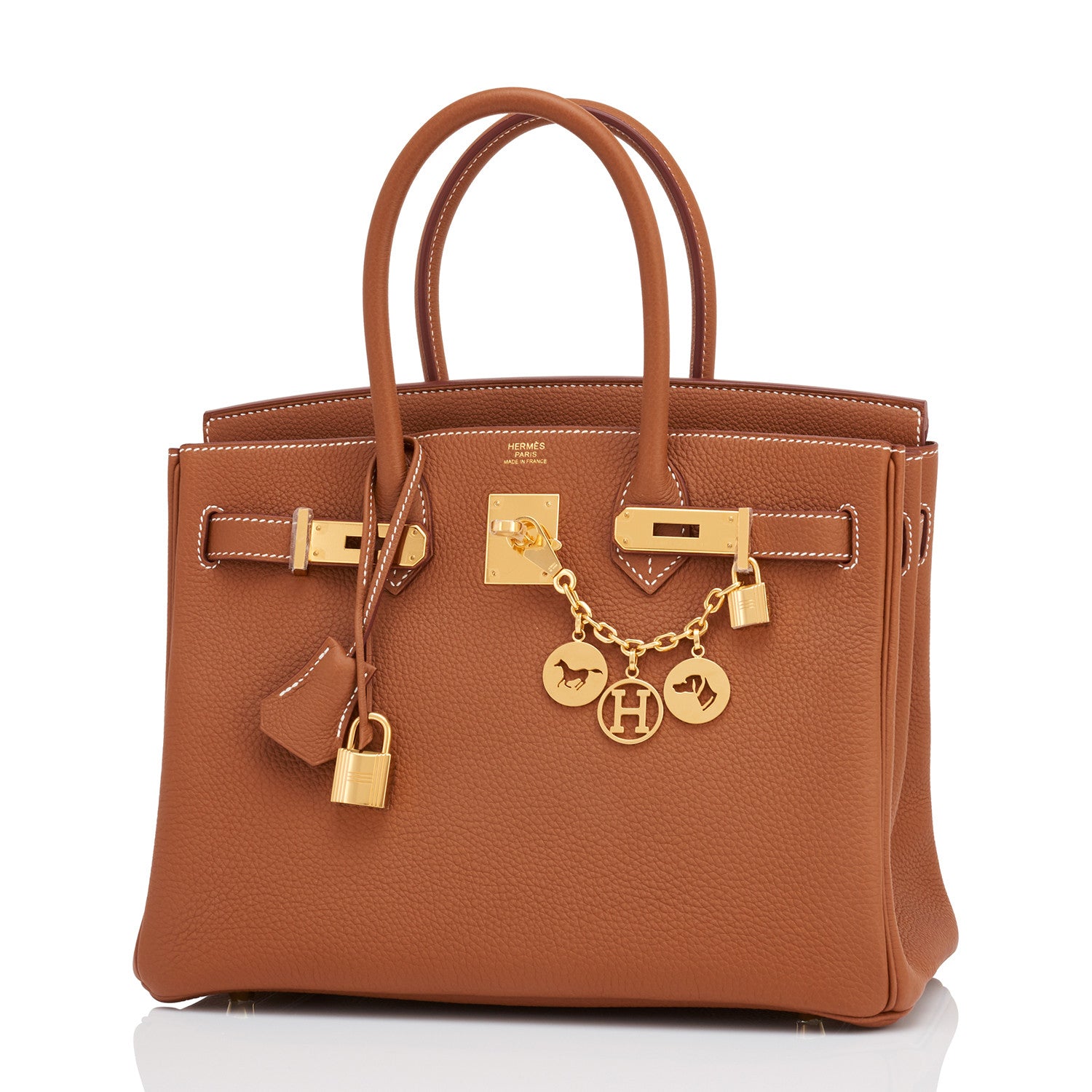 GOOD DEAL New Birkin 30 Gold Togo Ghw