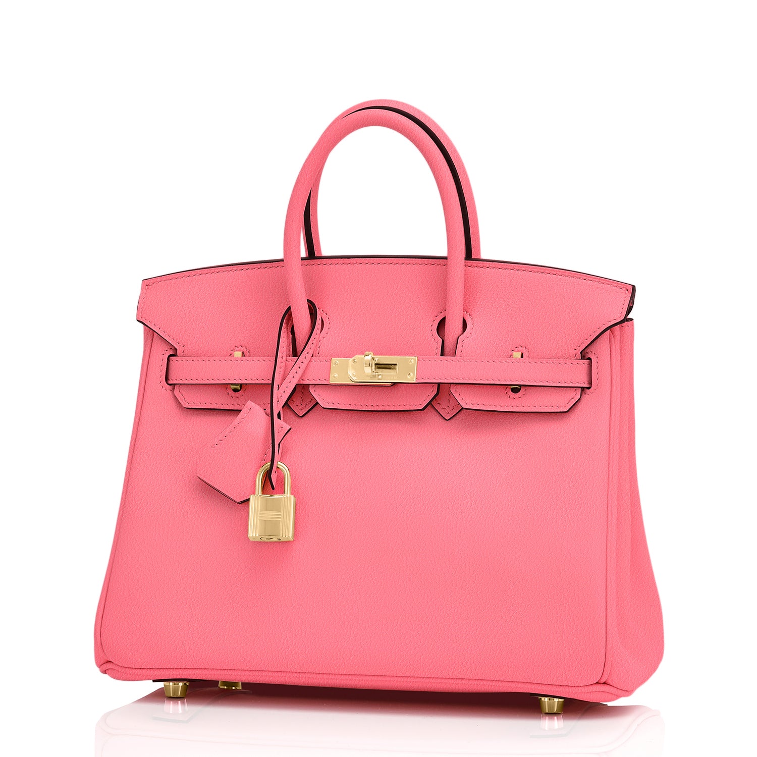 Hermes Birkin Bag 25cm HSS Bi-Color Rose Sakura and Gris Perle