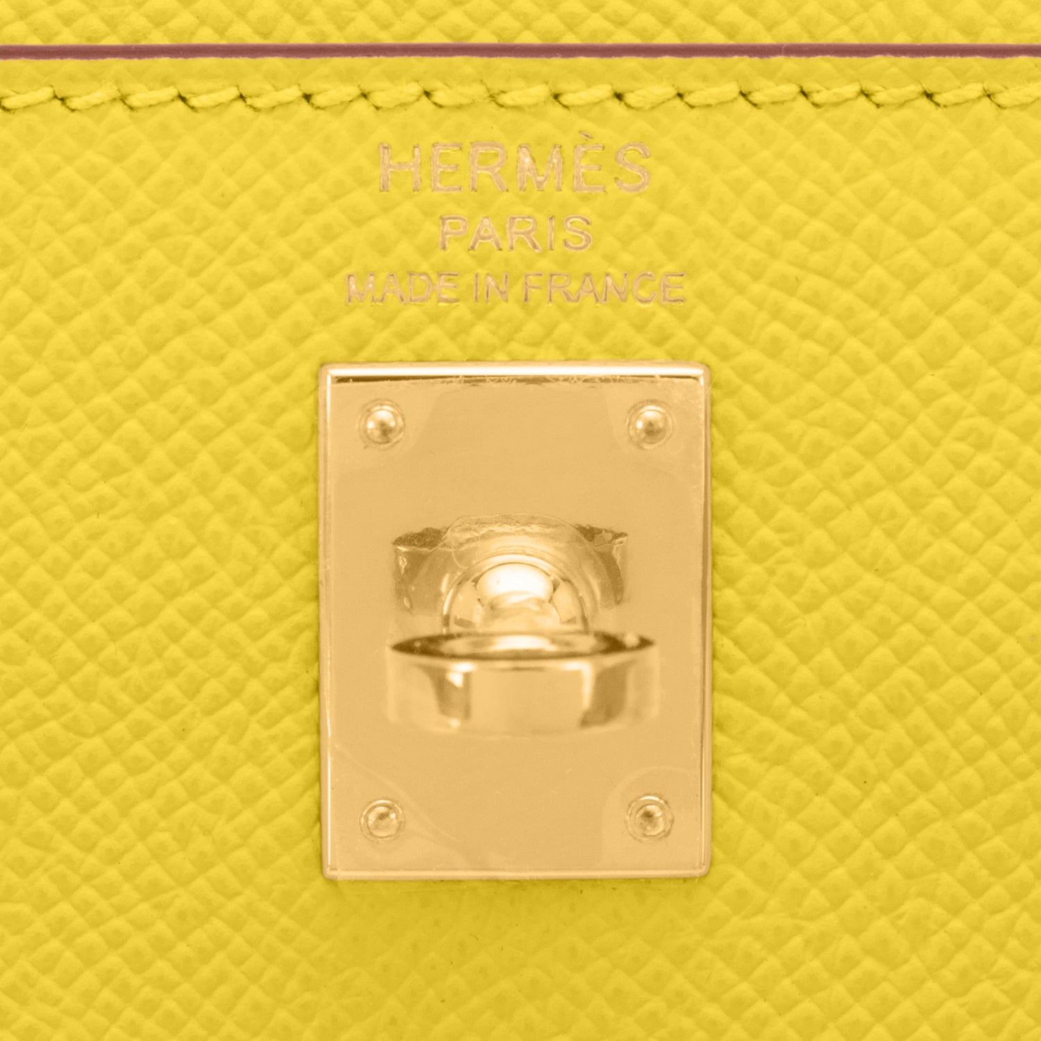 Hermes Rouge H Epsom Sellier Gold Hardware Y Stamp, 2020 - Chicjoy