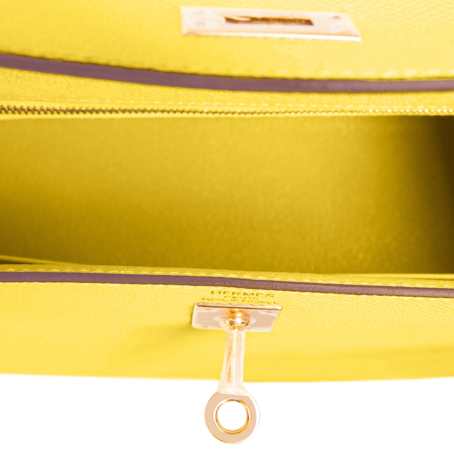 Hermes Rouge H Epsom Sellier Gold Hardware Y Stamp, 2020 - Chicjoy