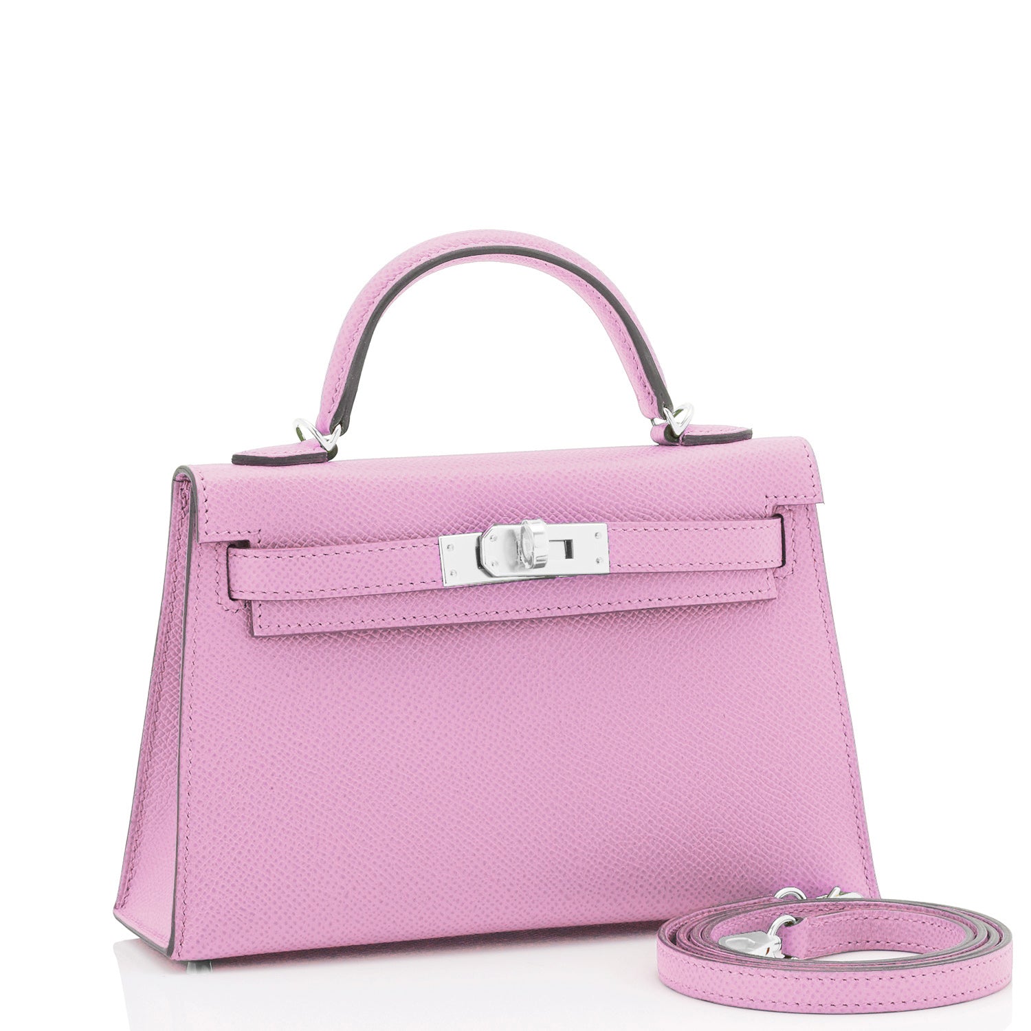 Constance Bubble Gum Pink 14cm - Bags Of Luxury