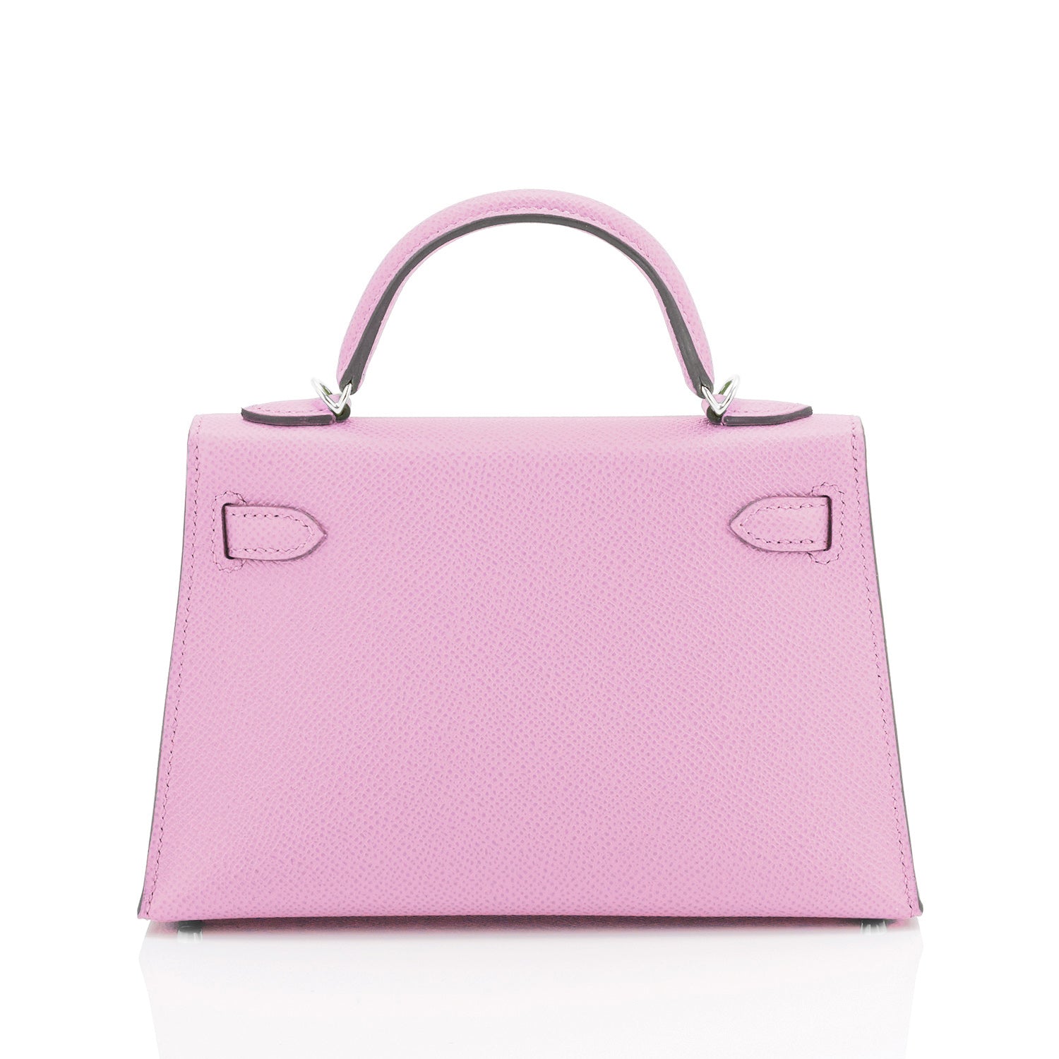 HERMES Epsom Kelly Pochette Clutch Rose Confetti 86947