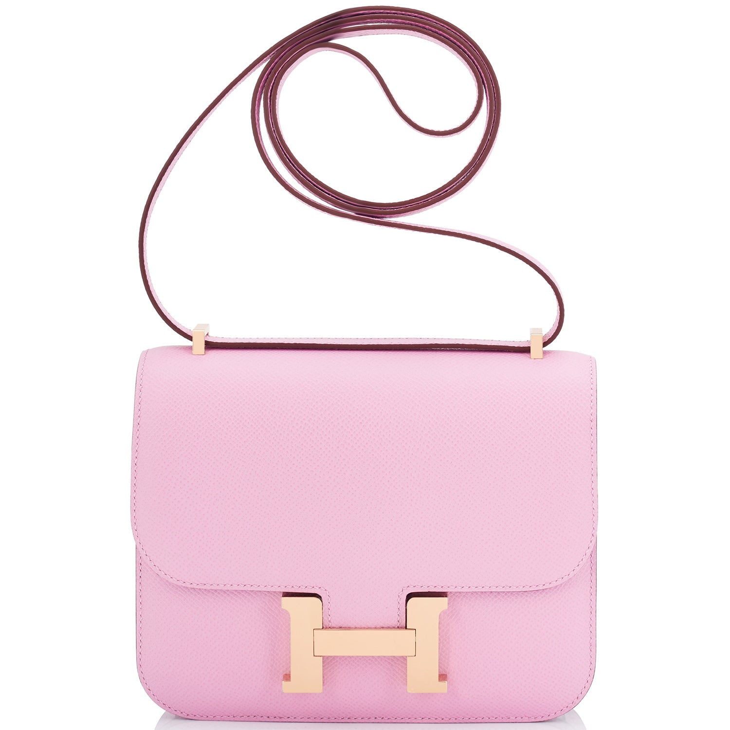 Constance Bubble Gum Pink 14cm - Bags Of Luxury