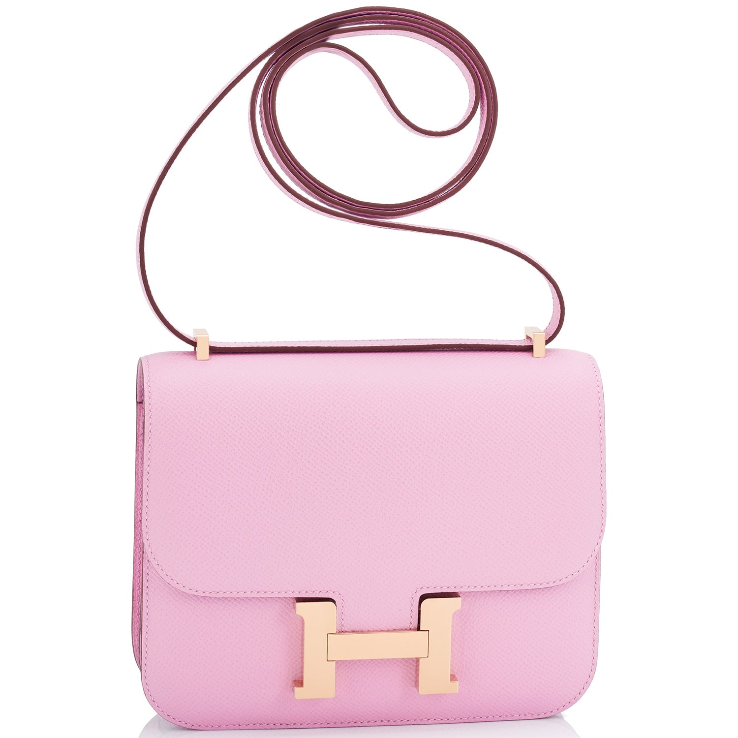 Constance Bubble Gum Pink 14cm - Bags Of Luxury