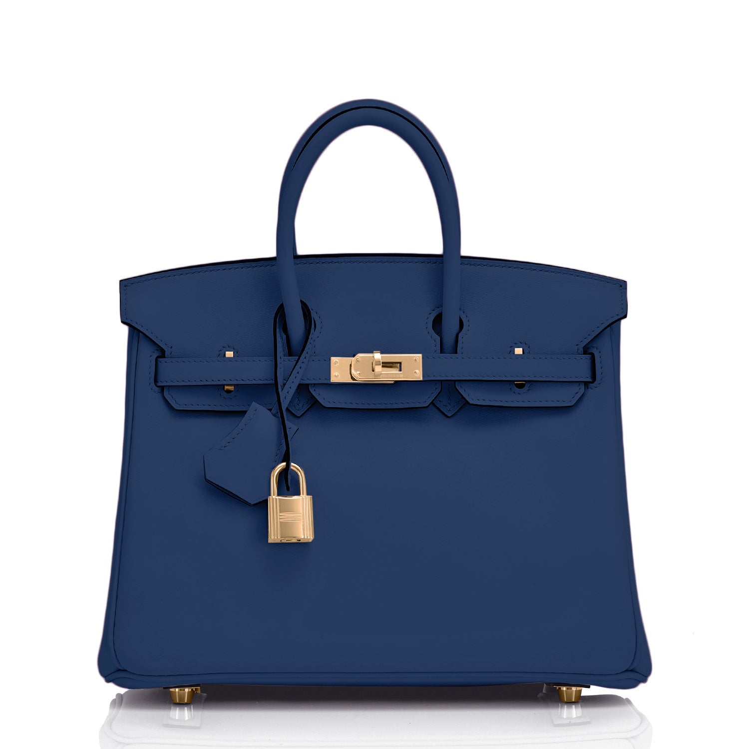 Hermes 24/24 29 Bag Blue Nuit/Indigo/Bordeaux/Kraft Togo / Swift Palla –  Mightychic