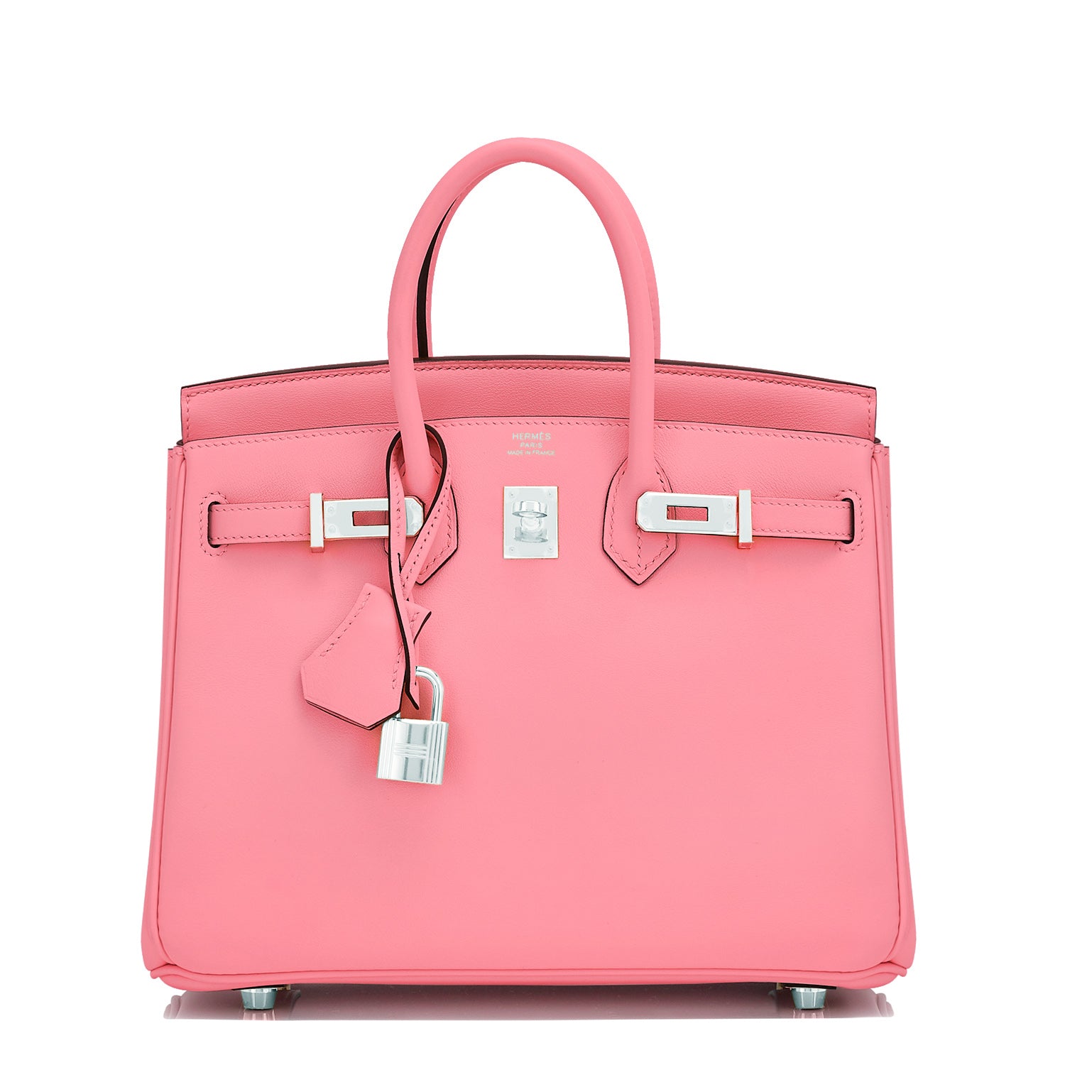 Hermes Rose Sakura Birkin 25 Pink Bag - Chicjoy