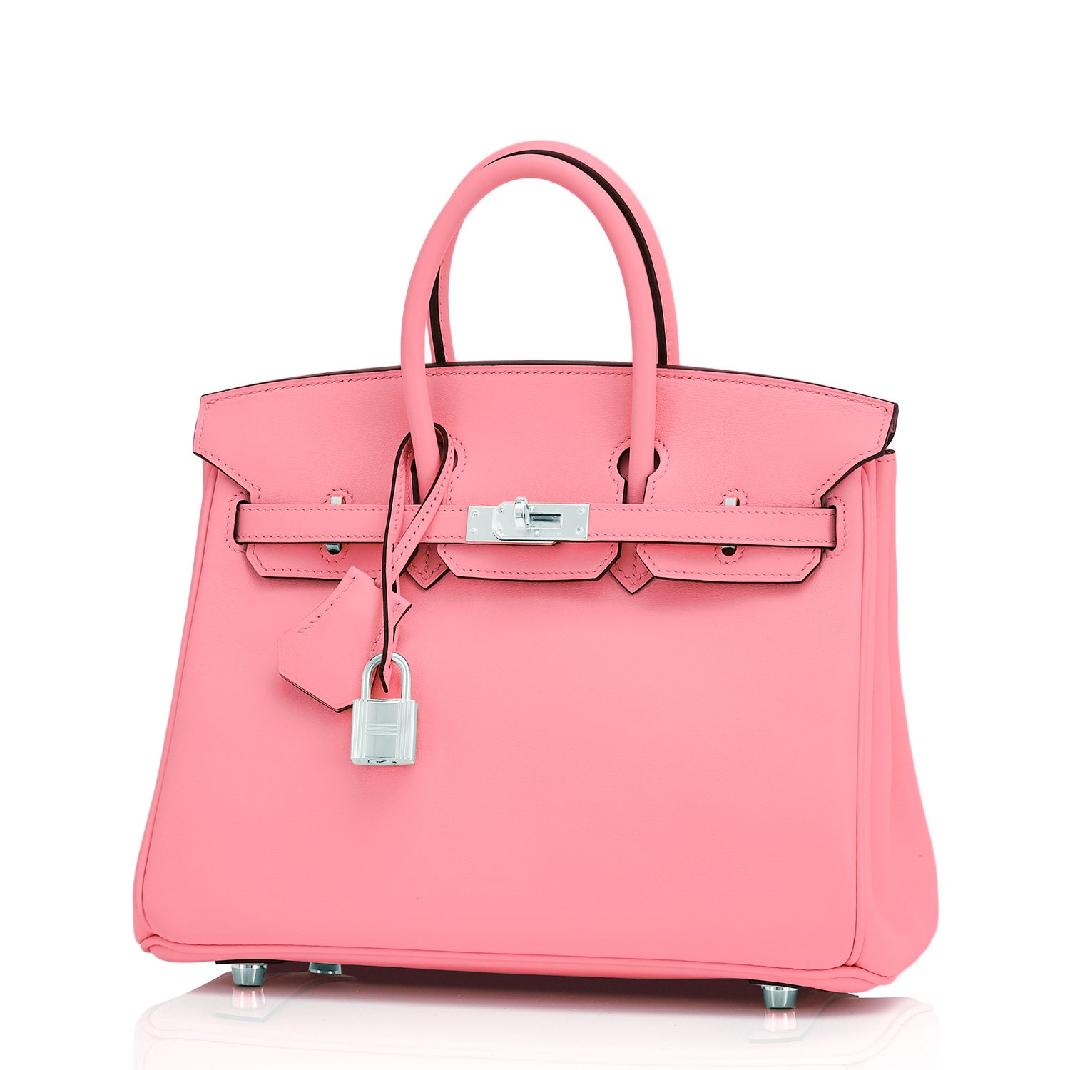 Hermes Candy Kiwi / Lichen 30cm Birkin Epsom PHW - Chicjoy