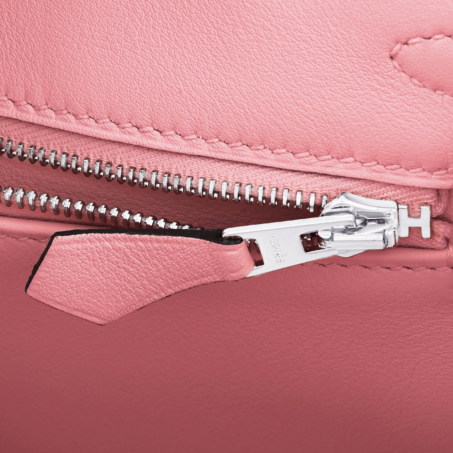 Hermes Rouge Pivoine Evelyne Rose Sakura Canvas Strap TPM - Chicjoy