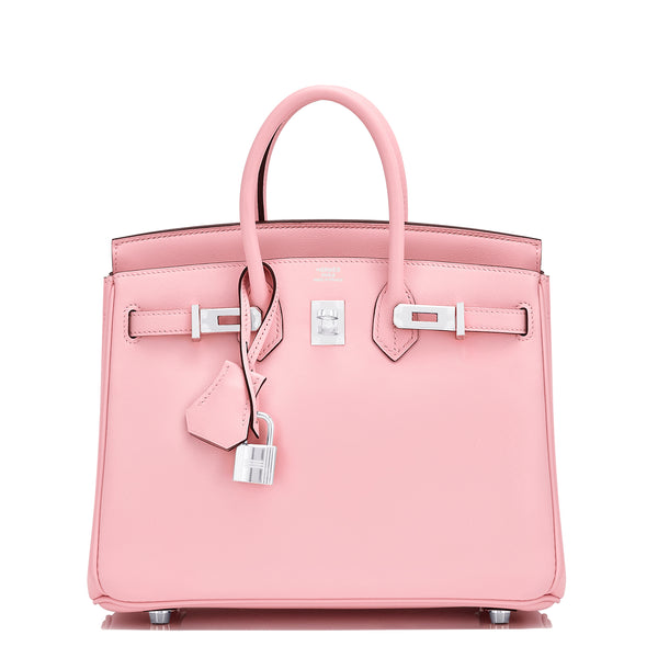 Rose Sakura Hermes Birkin 25CM