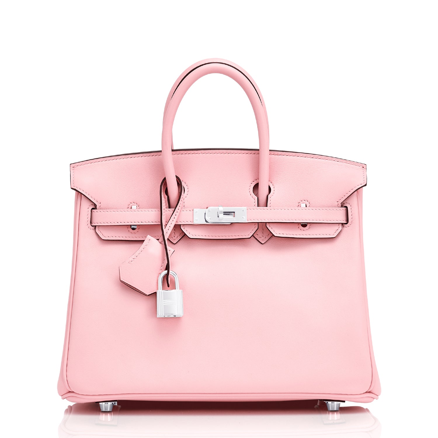 Hermes HSS Bi-Color Rose Sakura Gris Perle 25cm Chevre Birkin Special -  Chicjoy