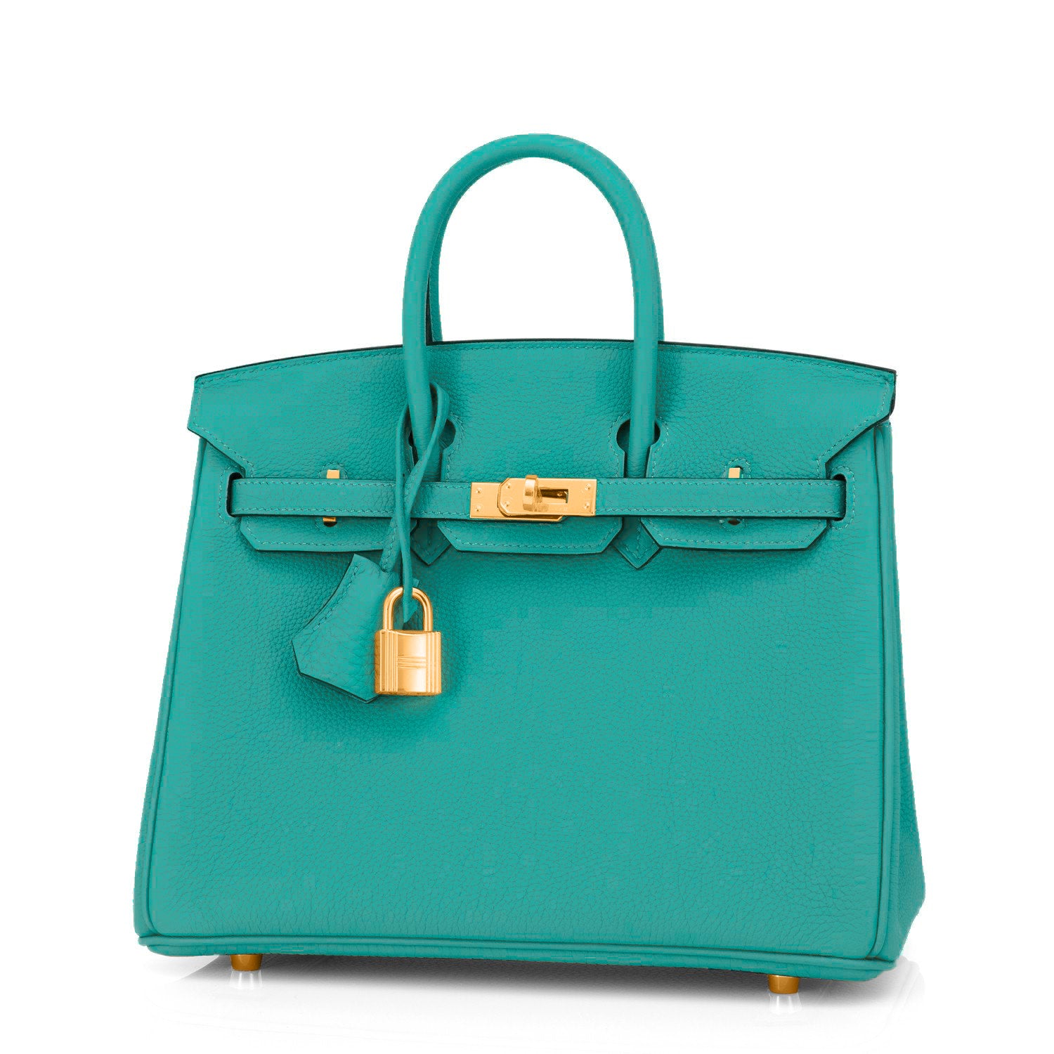 Hermes Vert Verone Birkin 25 Togo Gold Hardware - Chicjoy