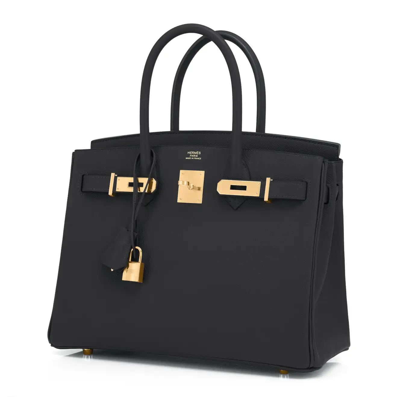 Hermes Birkin 35 Bag Black Togo Gold Hardware Ultimate Classic