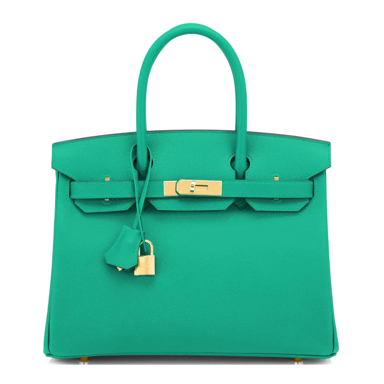 Hermes Birkin 30cm Vert Jade Birkin Green Epsom Gold Hardware Bag