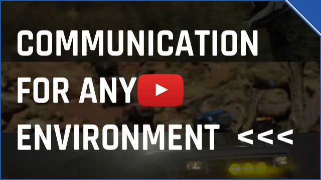 offroad racing communications, intercom, and two-way mobile radios