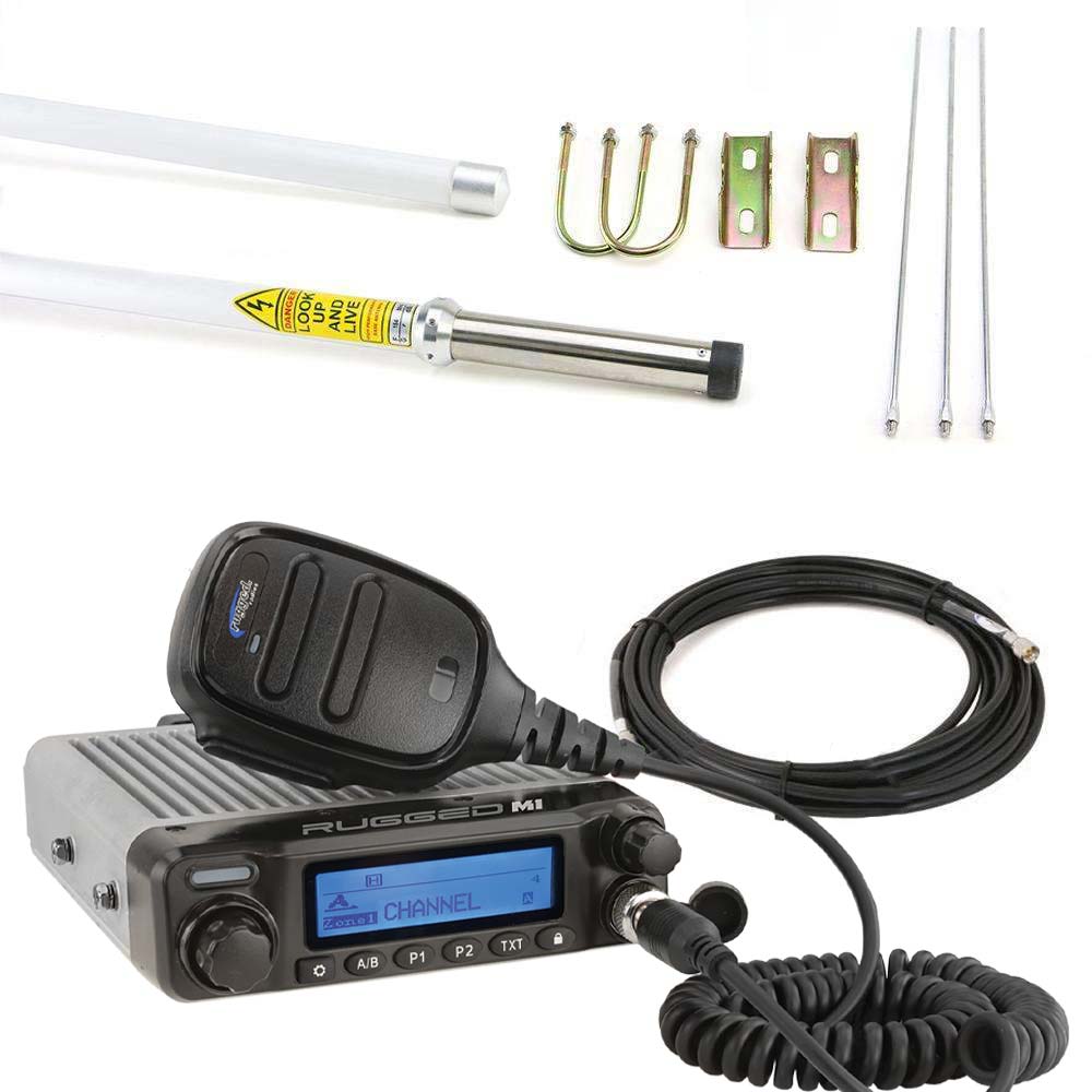 Base Camp - Digital M1 Mobile Radio with Fiberglass Antenna Kit – Rugged  Radios