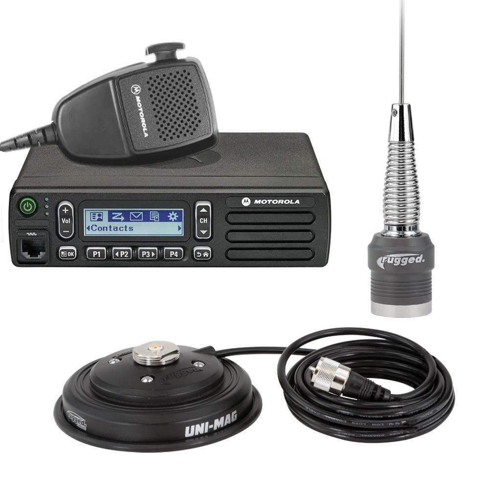 Poderoso Pantano recuperación Radio Kit - Motorola CM300D Digital Business Band Mobile Radio with An –  Rugged Radios