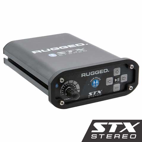 STEREO Bluetooth Intercom - High Fidelity - Model RRP-STX - Rugged Radios product image