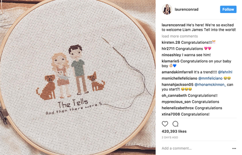 Lauren Conrad using Stitch People