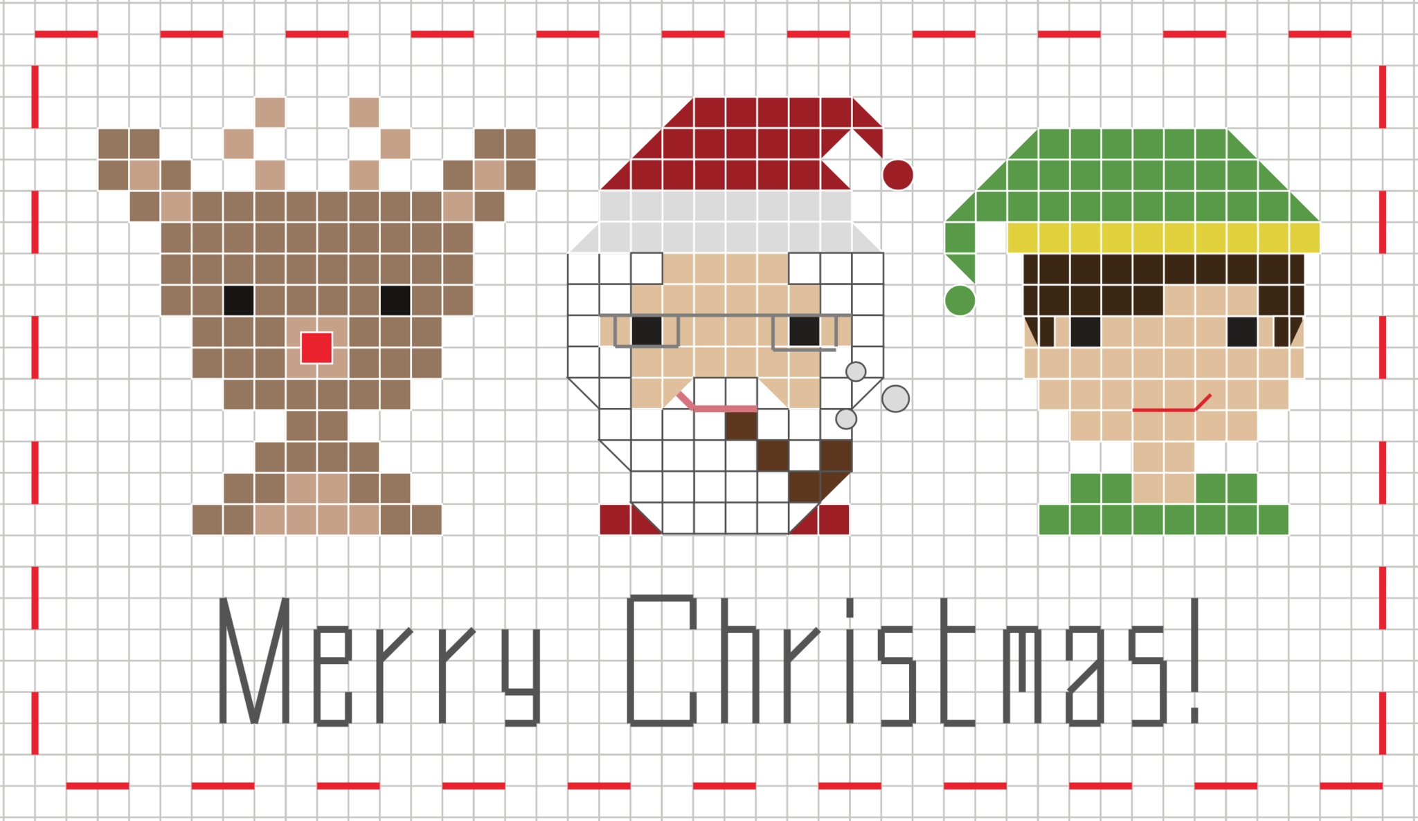 Free Christmas Pattern - Stitch People