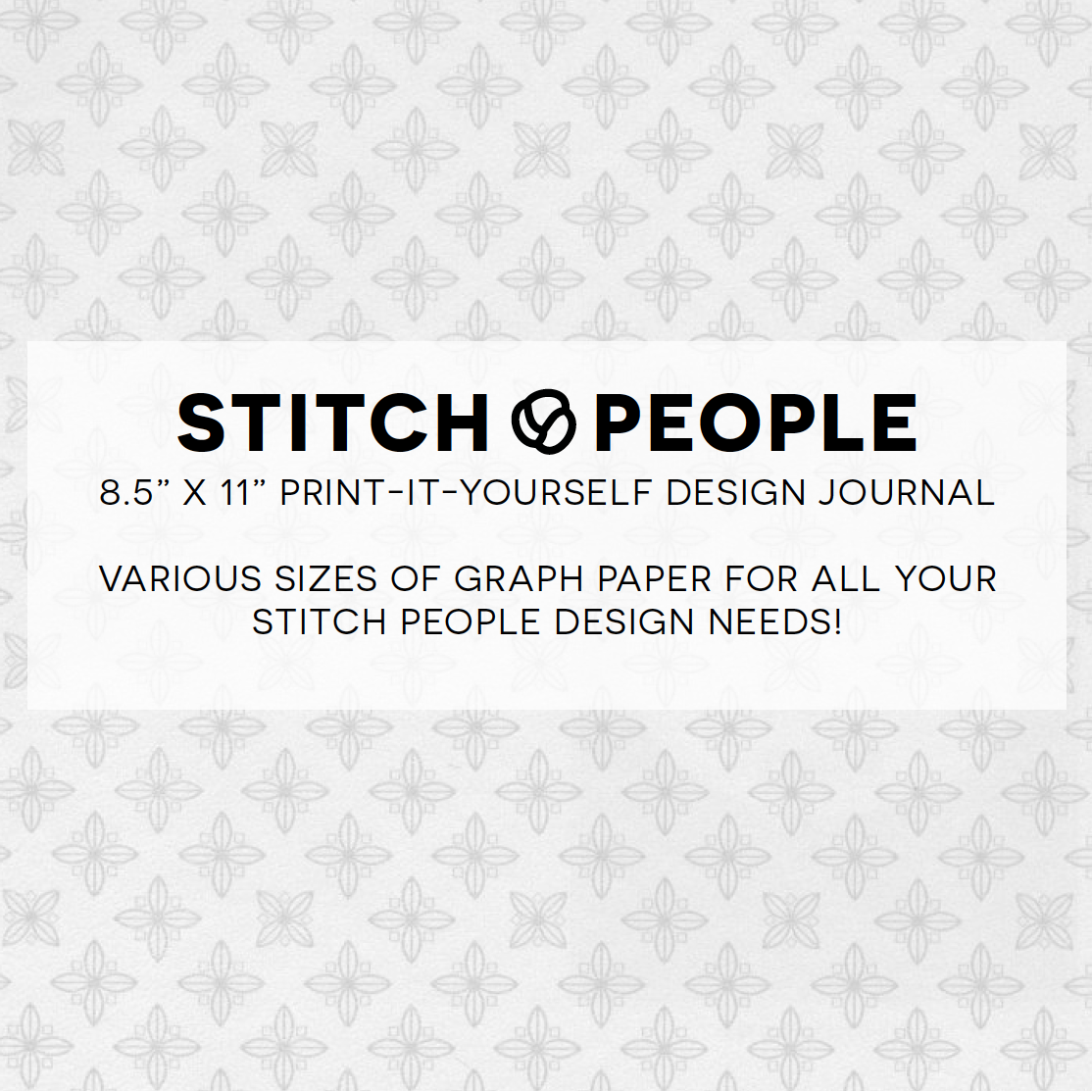 free printable cross stitch design journal stitch people