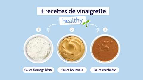 3 vinaigrettes healthy 