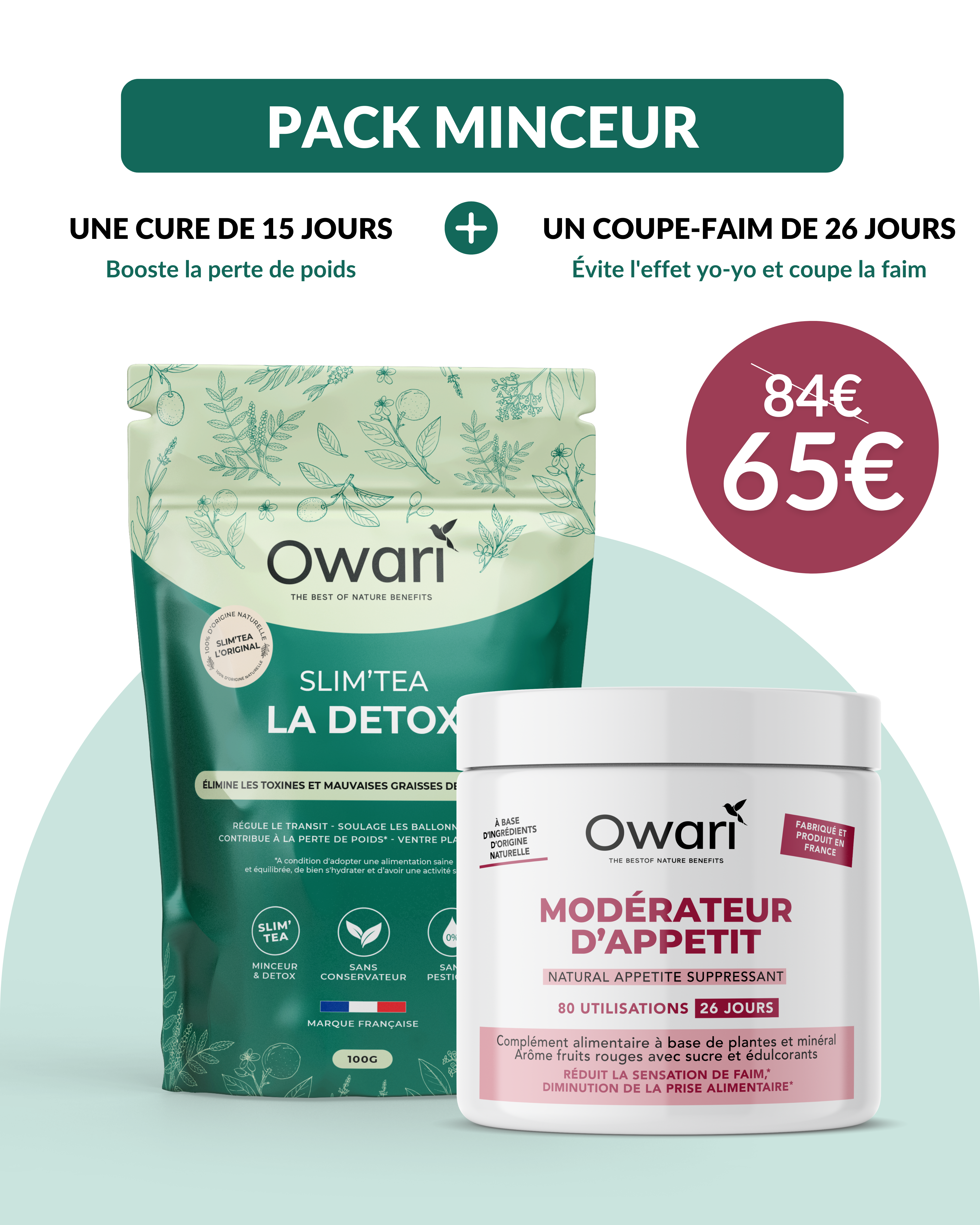 Pack minceur cure et poudre