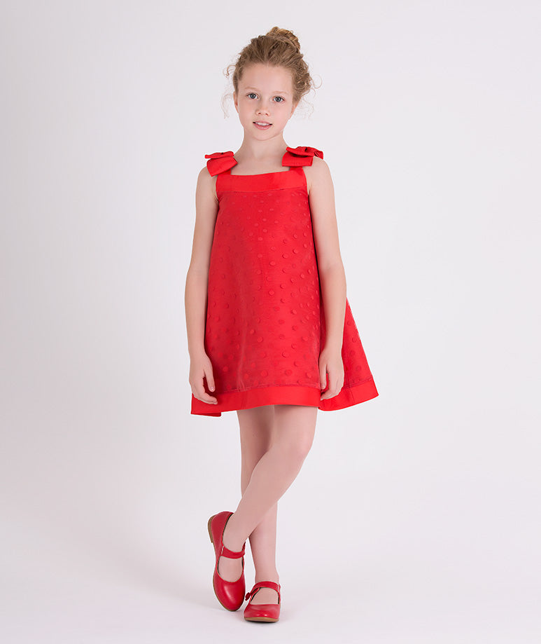 Product Image of Polka Bow Dress #1