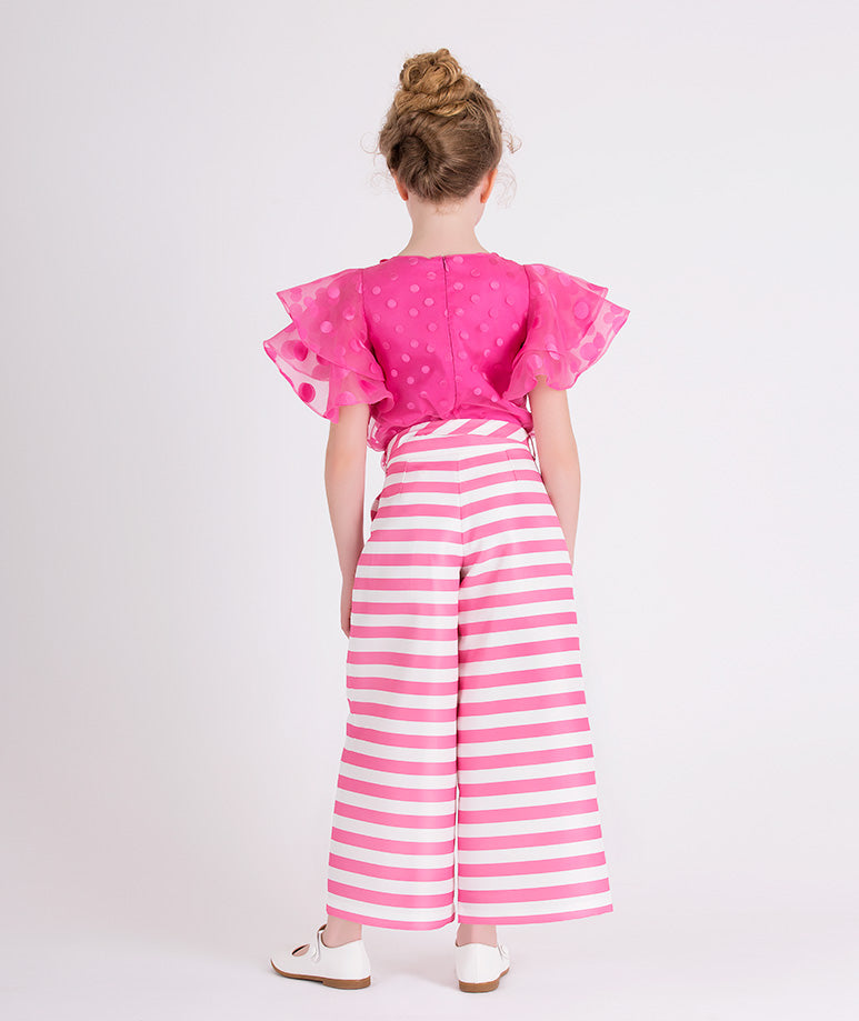 Product Image of Polka Ruffles Outfit | 2 Pieces #3