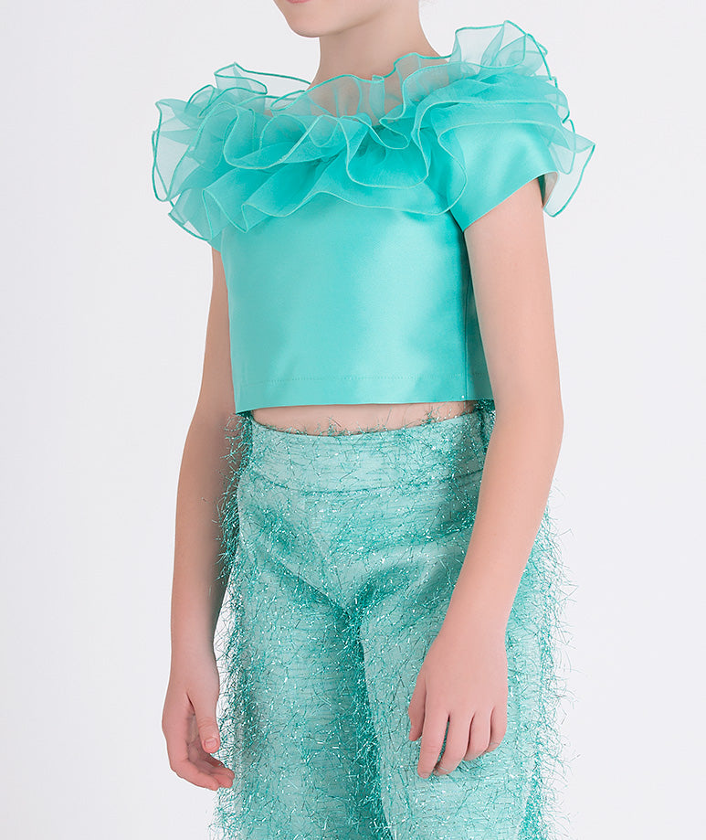 Product Image of Shimmering Feathers Outfit  | 2 Pieces #2