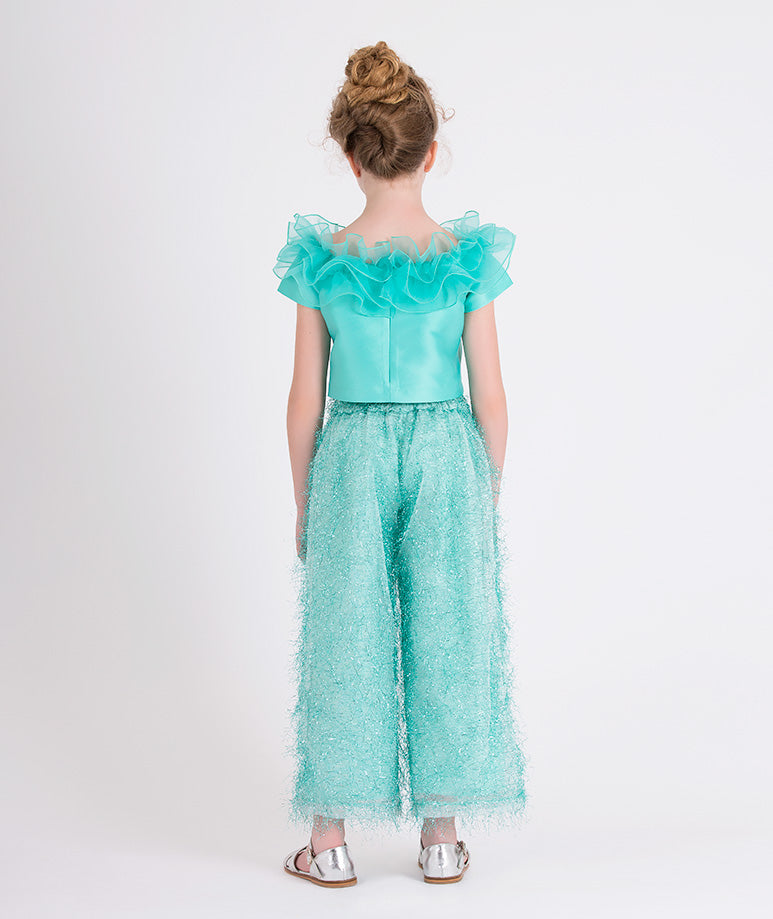 Product Image of Shimmering Feathers Outfit  | 2 Pieces #3