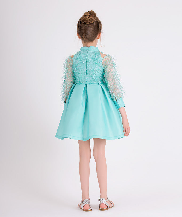 Product Image of Shimmering Feathers Dress #3