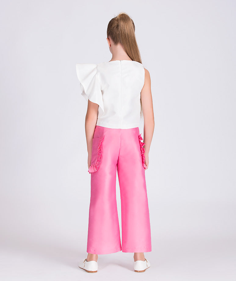 Product Image of Ruffle Pants Outfit | 2 Pieces #3