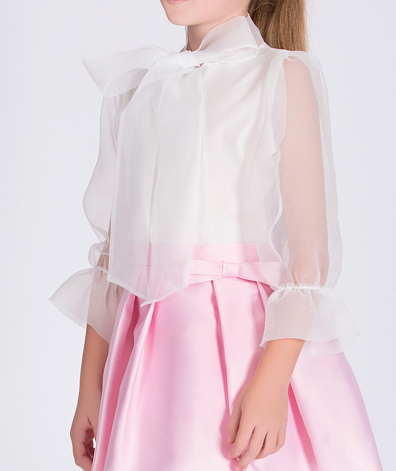 Product Image of Elegant Organza Outfit | 2 Pieces #2