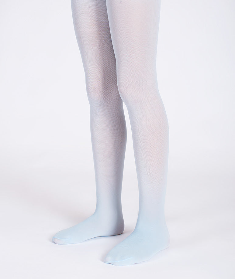 Product Image of Light Blue Classic Kids Tights #1